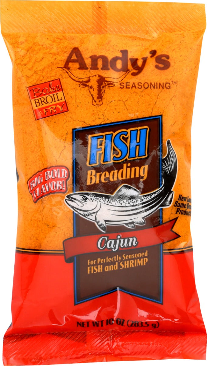 ANDYS: Cajun Fish Breading, 10 oz