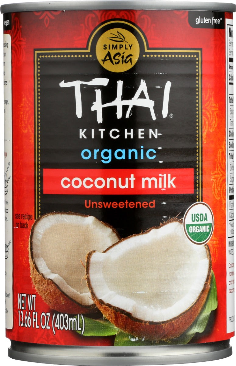 THAI KITCHEN: Organic Unsweetened Coconut Milk, 13.66 fo