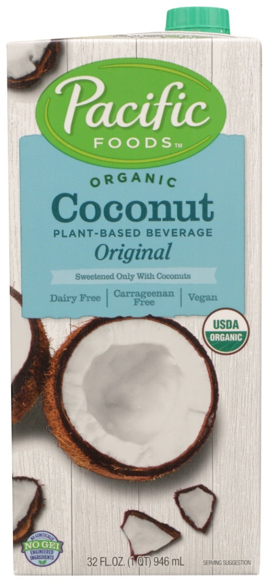 PACIFIC FOODS: Original Organic Coconut Milk, 32 fo