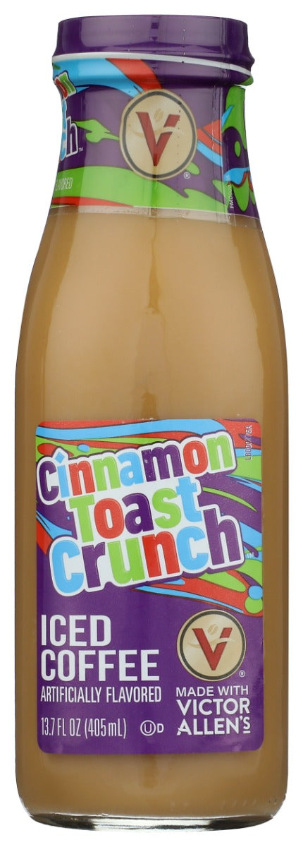 VICTOR ALLENS: Iced Latte Cinnamon Toast Crunch Flavored Coffee, 13.7 fo