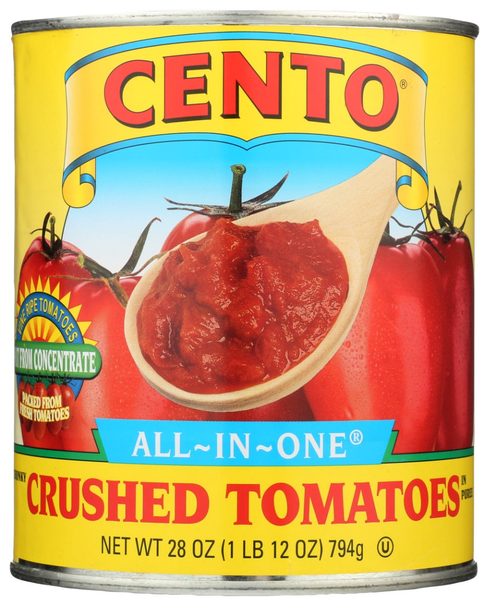 CENTO: All In One Crushed Tomatoes, 28 oz