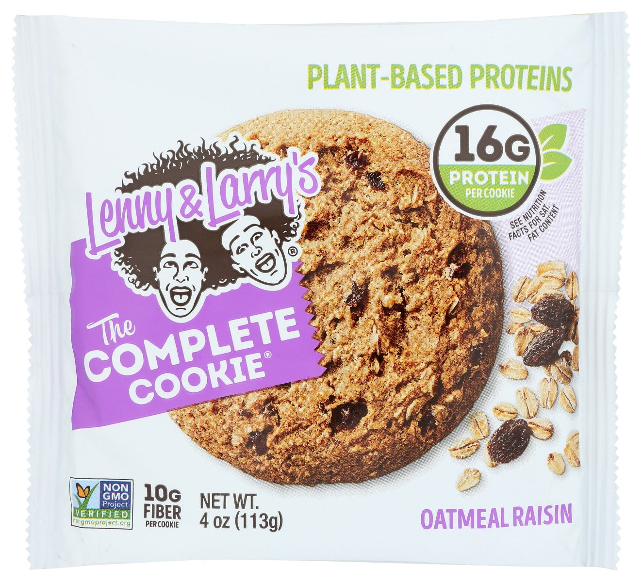 LENNY & LARRYS: The Complete Cookie Oatmeal Raisin, 4 oz