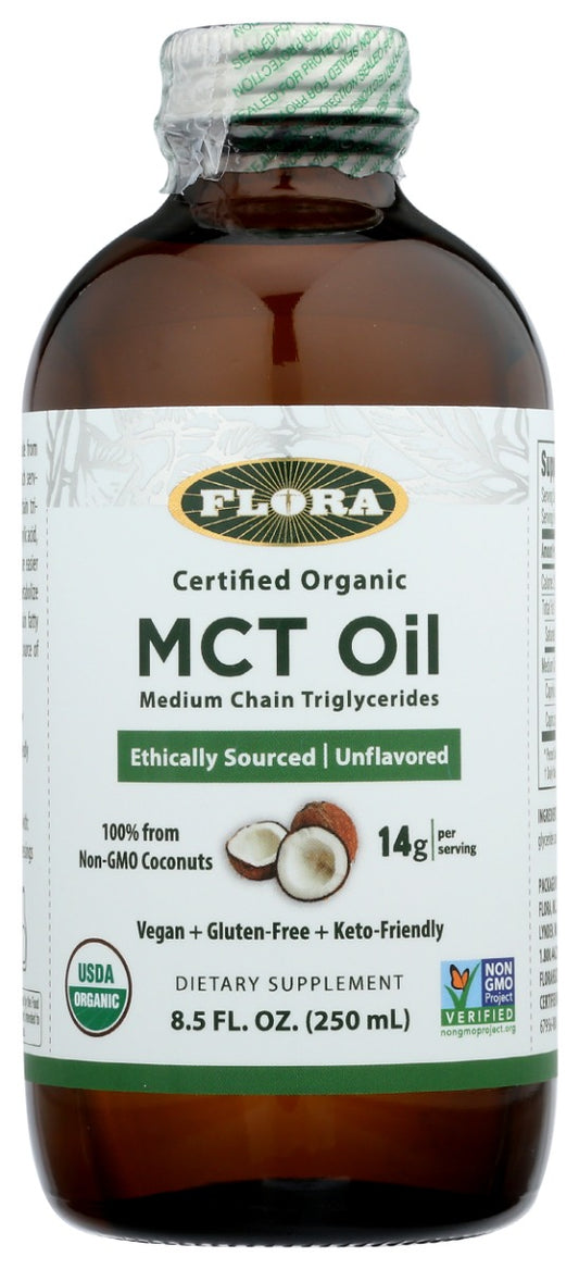 FLORA HEALTH: Organic MCT Oil, 8.5 fo