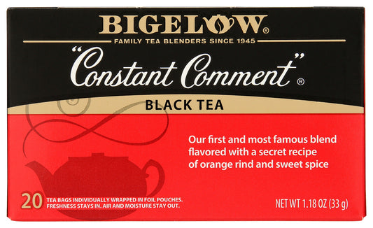 BIGELOW: Constant Comment Black Tea 20Bg, 1.18 oz