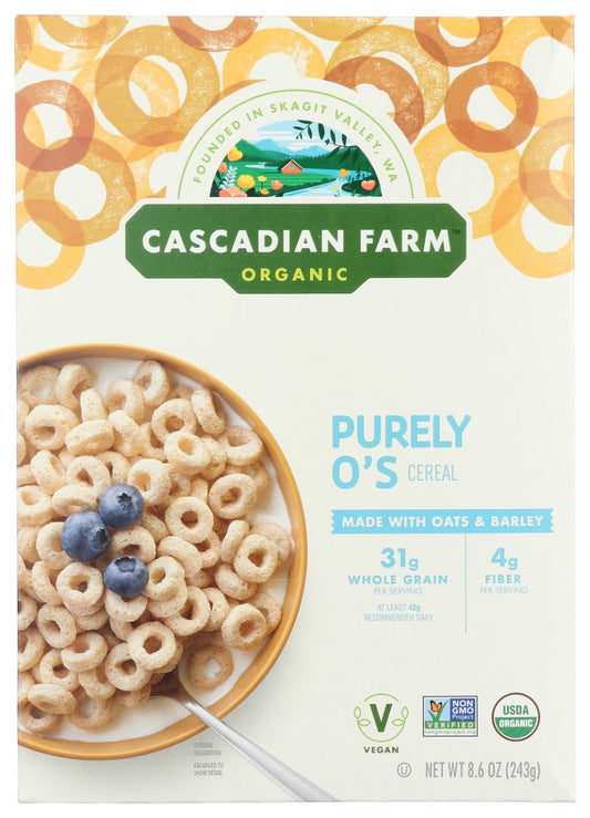 CASCADIAN FARM: Organic Purely Os Cereal, 8.6 oz