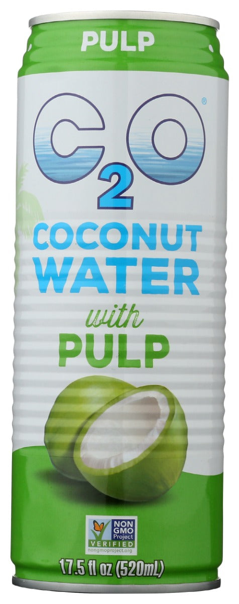 C2O: Coconut Water with Pulp, 17.5 fo
