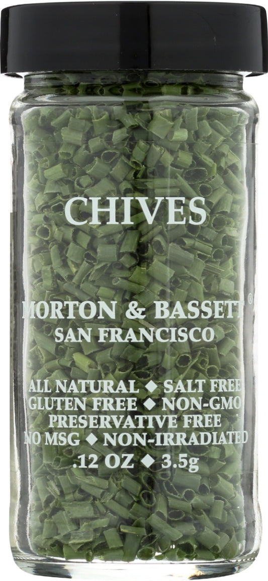 MORTON & BASSETT: Chives, 0.12 oz