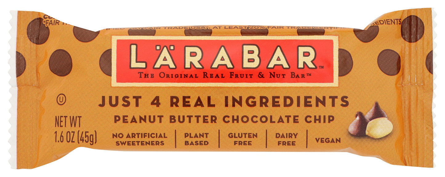 LARABAR: Peanut Butter Chocolate Chip Bar, 1.6 oz