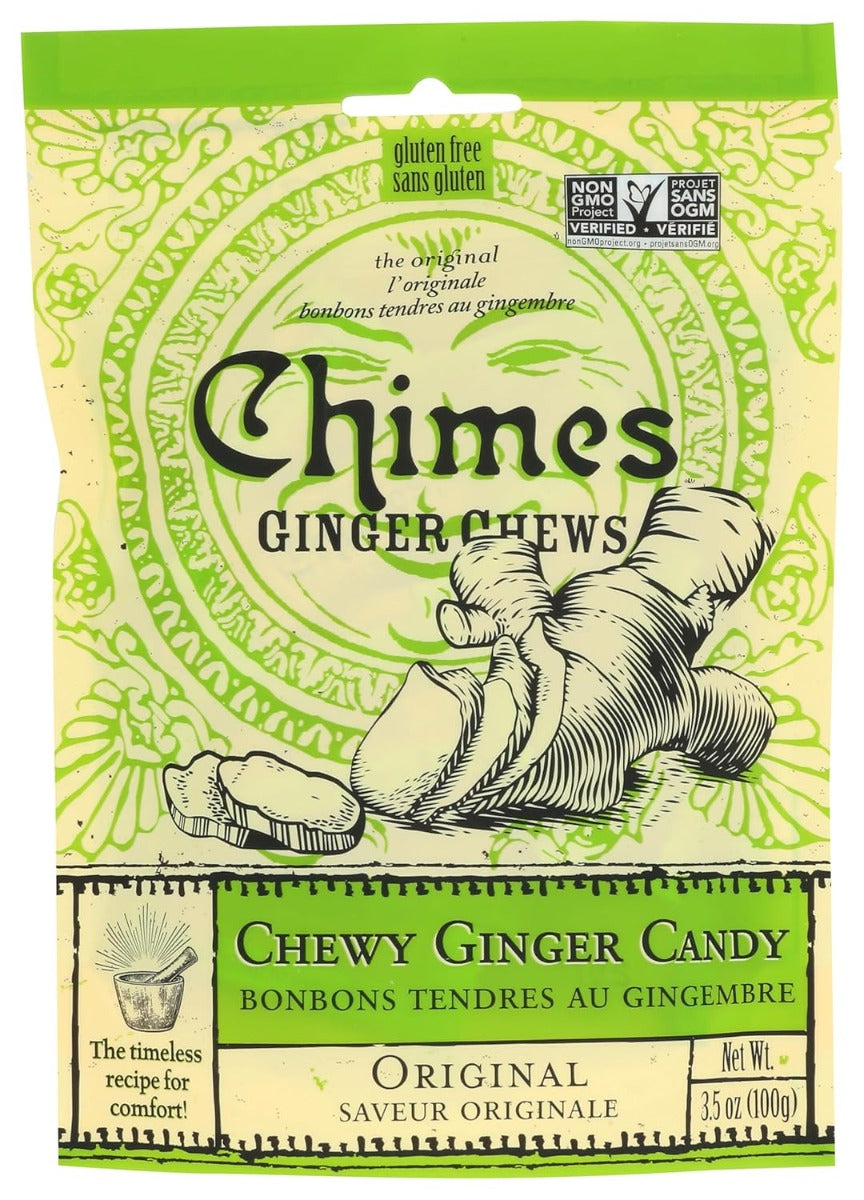 CHIMES: Original Ginger Chews, 3.5 oz