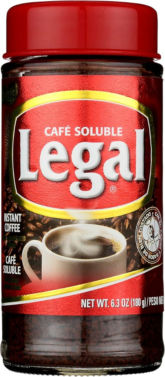 CAFE LEGAL: Instant Coffee, 6.3 oz