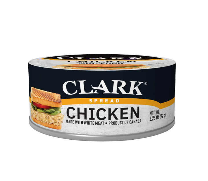 CLARK FOODS: Chicken With White Meat Spread, 3.25 oz