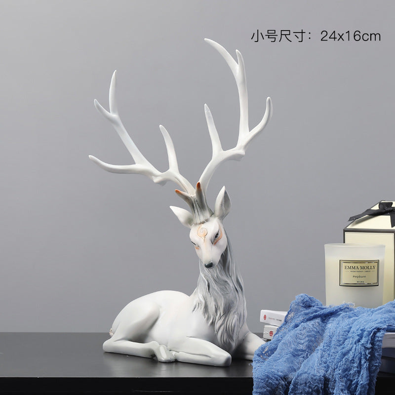 Elegant Deer Figurine for Home Decor and Gifts