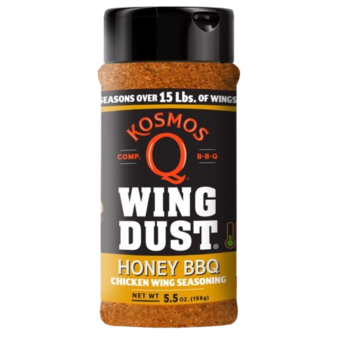 KOSMOS Q: Honey Barbecue Wing Seasoning, 5.5 oz