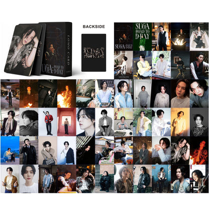 55 Min Yoongi Photo Cards - Road To D-Day LOMO Set
