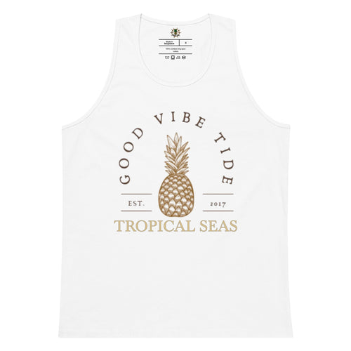 Men’s Premium Vintage Pineapple Tank Top