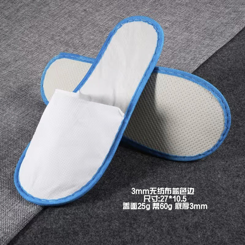 Thick Non-Slip Disposable Slippers for Hotels and Homes