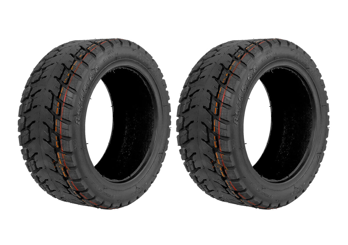 ZAITUO 10" 85/65-6.5 Rubber Explosion-proof Tubeless Tire 10-inch Replacement for Ninebot Segway Self-Balancing Scooter Xiaomi Mini Pro GOTRAX GX2 Hoverboard Electric Scooter Tyre Wheel Parts (2)
