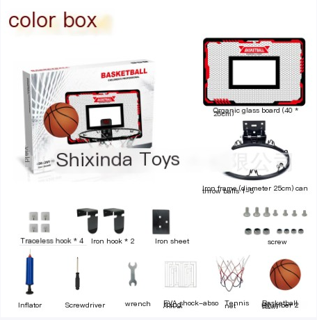 Indoor Outdoor Kids Basketball Hoop for Sports Play