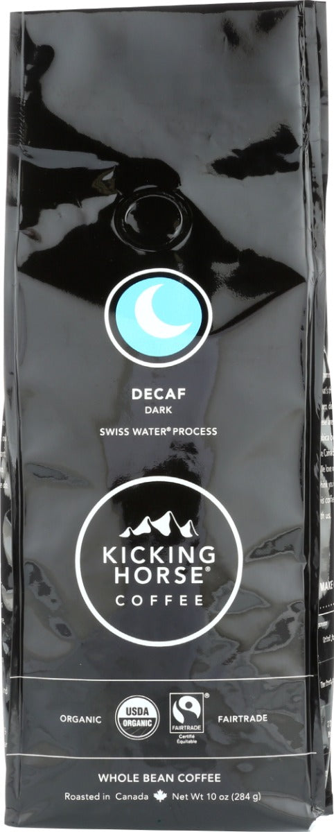 KICKING HORSE: Decaf Whole Bean Coffee, 10 oz