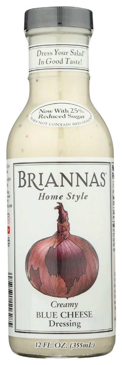 BRIANNAS: Creamy Blue Cheese Dressing, 12 oz
