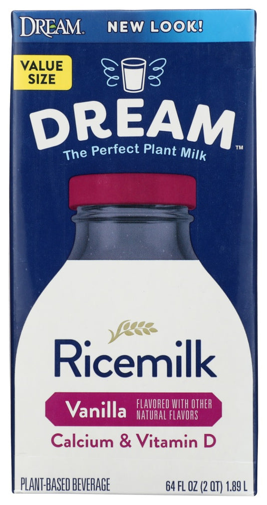 DREAM: Ricemilk Vanilla with Calcium and Vitamin D, 64 fo
