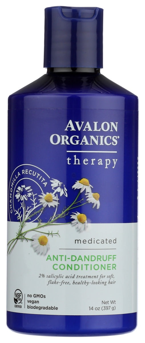AVALON ORGANICS: Anti Dandruff Conditioner, 14 oz