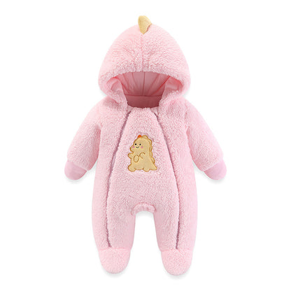 Thick Cotton Baby Winter Jumpsuit for Newborns