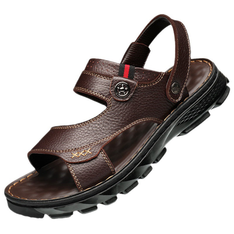 Men's Genuine Leather Sandals - Summer 2022 Collection