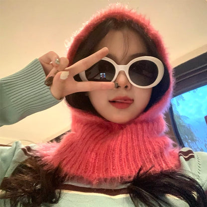 Korean Versatile Wrap-Around Knit Sweater