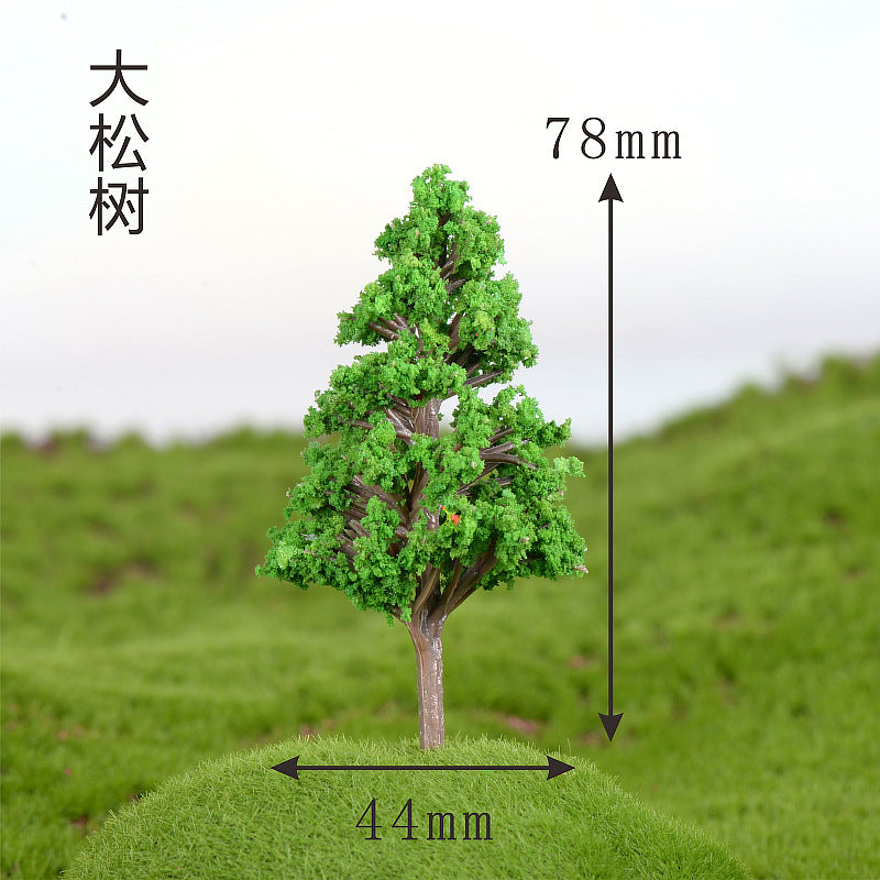 Miniature Cherry Blossom Tree - Creative Plastic Decor