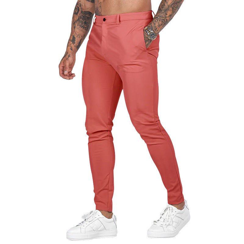Spring Men's Outdoor Slim Fit Work Trousers