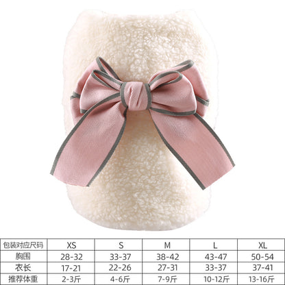 Dog Clothes for Fall Winter - Warm Fleece Vest for Teddy
