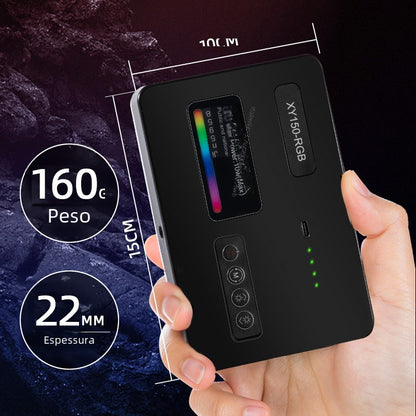 Portable RGB Pocket Light with Remote for Photography