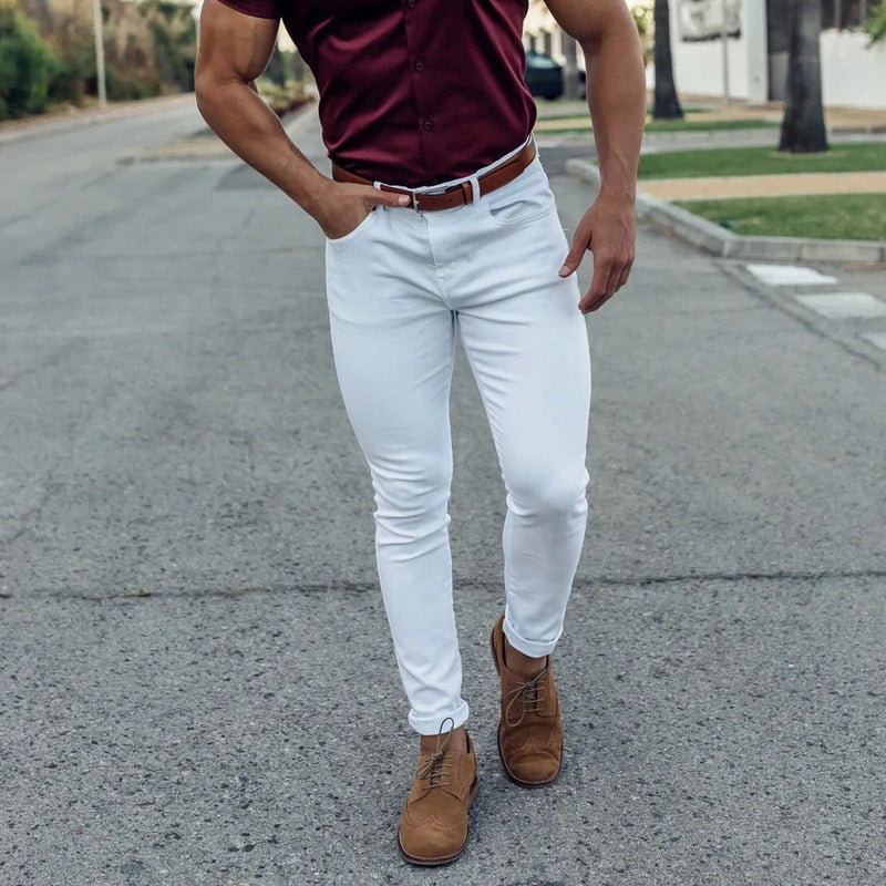 Spring Men's Outdoor Slim Fit Work Trousers