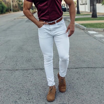Spring Men's Outdoor Slim Fit Work Trousers