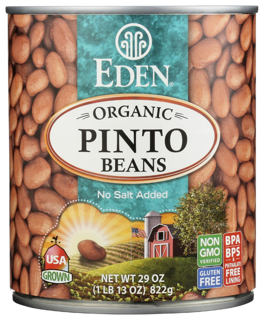 EDEN FOODS: Organic Pinto Beans, 29 oz