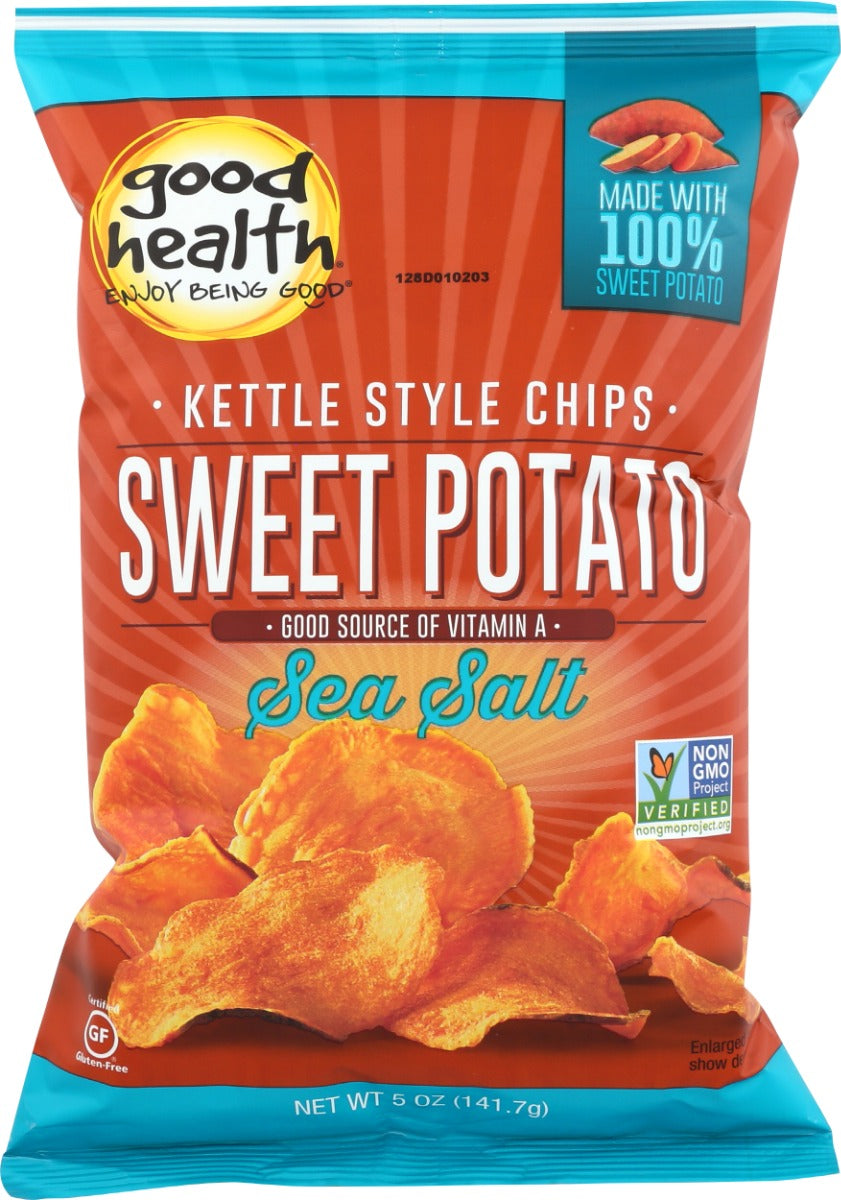 GOOD HEALTH: Kettle Style Potato Chips Sea Salt, 5 oz