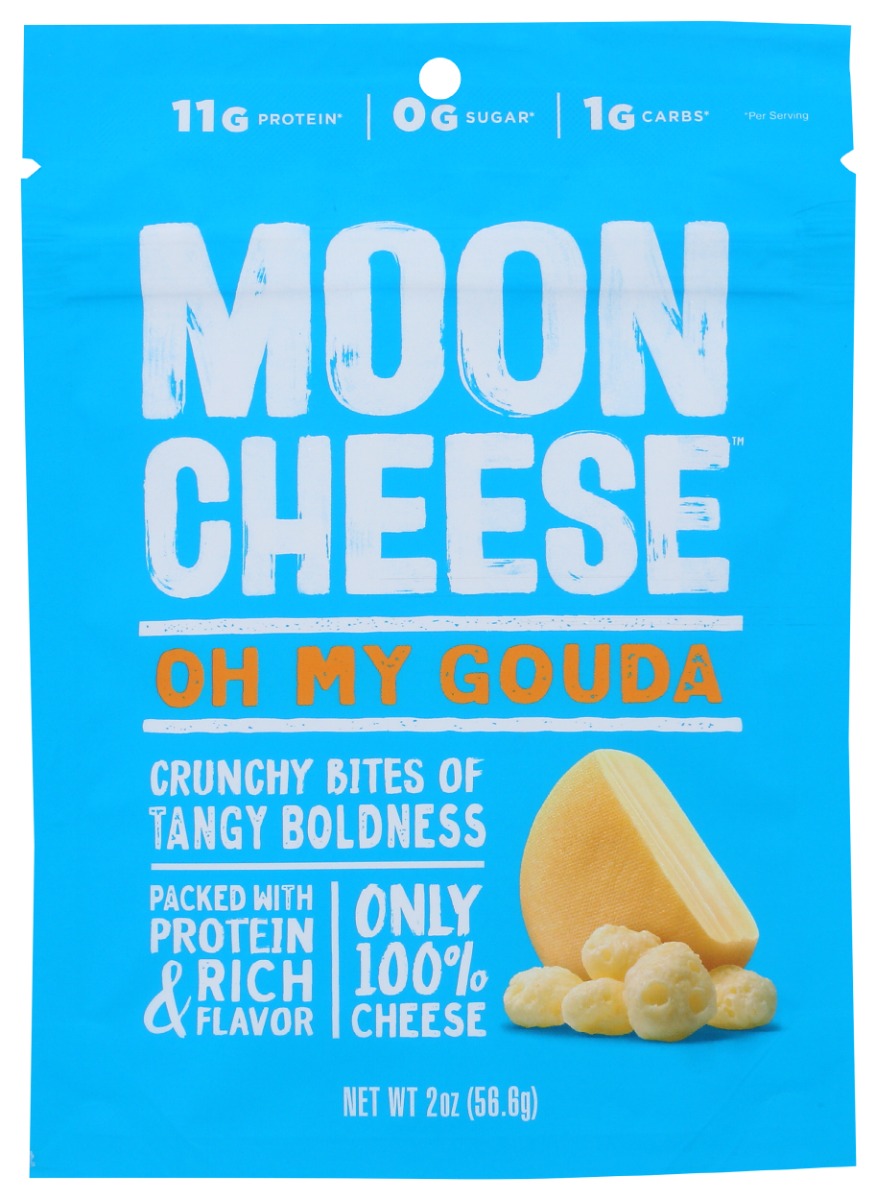 MOON CHEESE: Medium Size Oh My Gouda, 2 oz