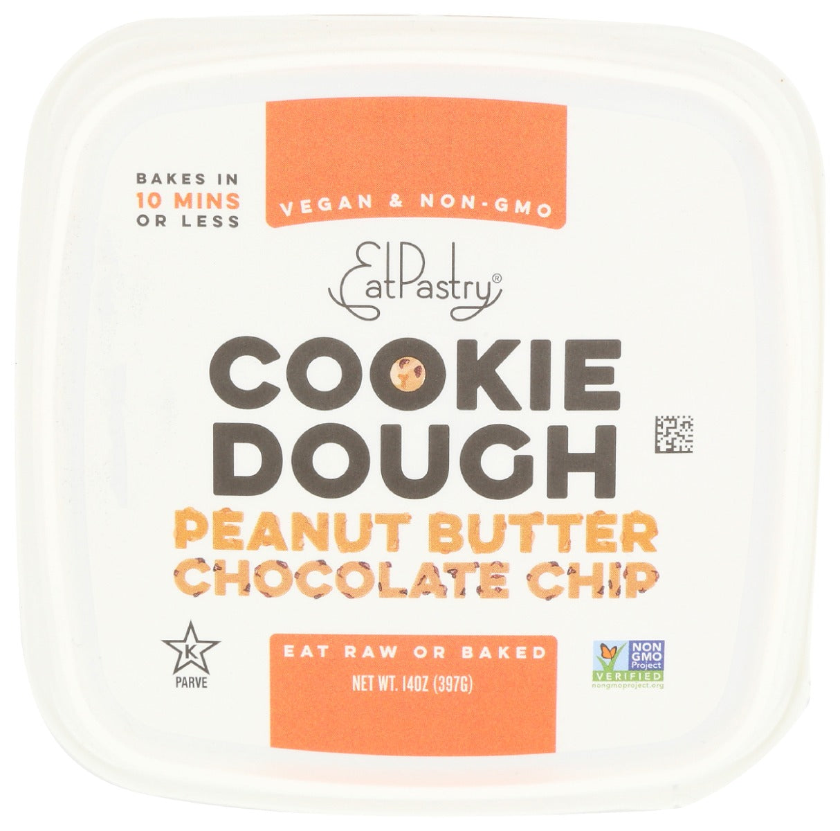 EATPASTRY: Peanut Butter Chocolate Chip Cookie Dough, 14 oz