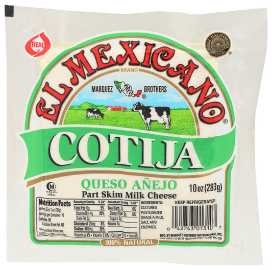 EL MEXICANO: Cotija Queso, 10 oz