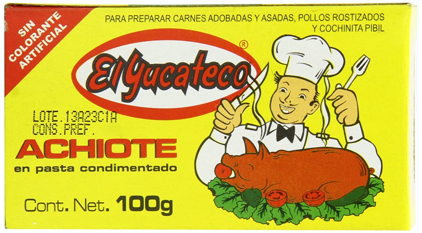 EL YUCATECO: Achiote Paste, 3.5 oz