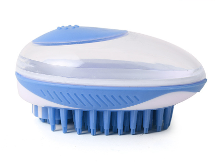 Pet Bathing Tool with Massaging Brush for Dogs and Cats