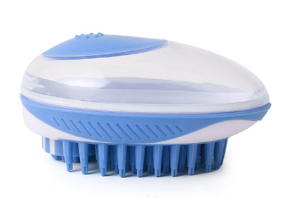 Pet Bathing Tool with Massaging Brush for Dogs and Cats