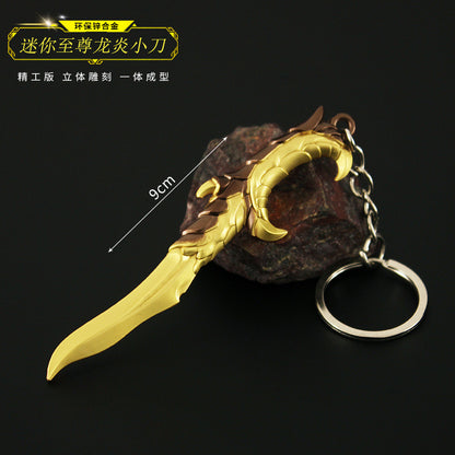 Valorant Merchandise M4 Impression Metal Keychain