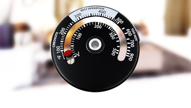 Fireplace Thermometer with Fan and Oven Thermometer