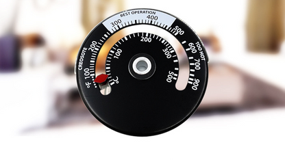 Fireplace Thermometer with Fan and Oven Thermometer