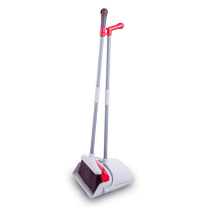 Broom and Dustpan Set with Detachable Design