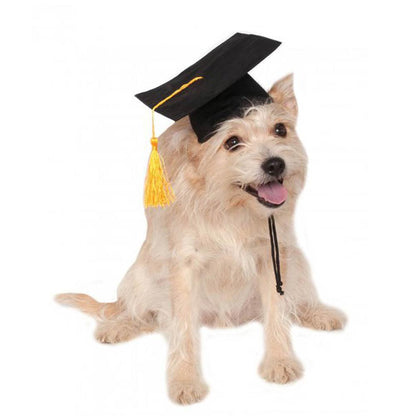 Custom Doctoral Graduation Cap for Dogs with Tassel