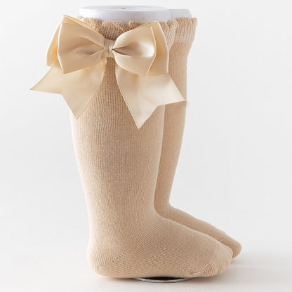 12 Color Spring Autumn Princess Knee-High Baby Socks