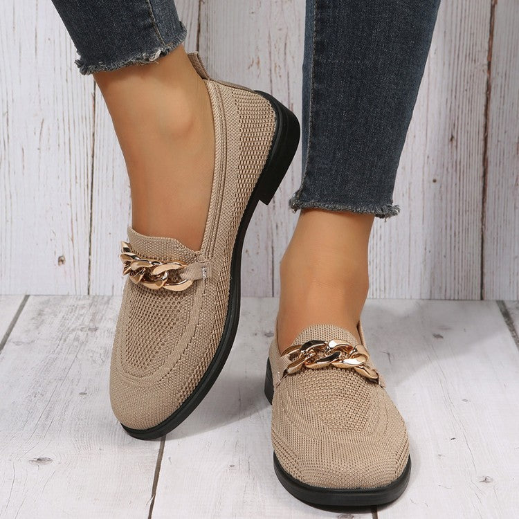 2023 Women's Plus Size Slip-On Knit Comfort Shoes